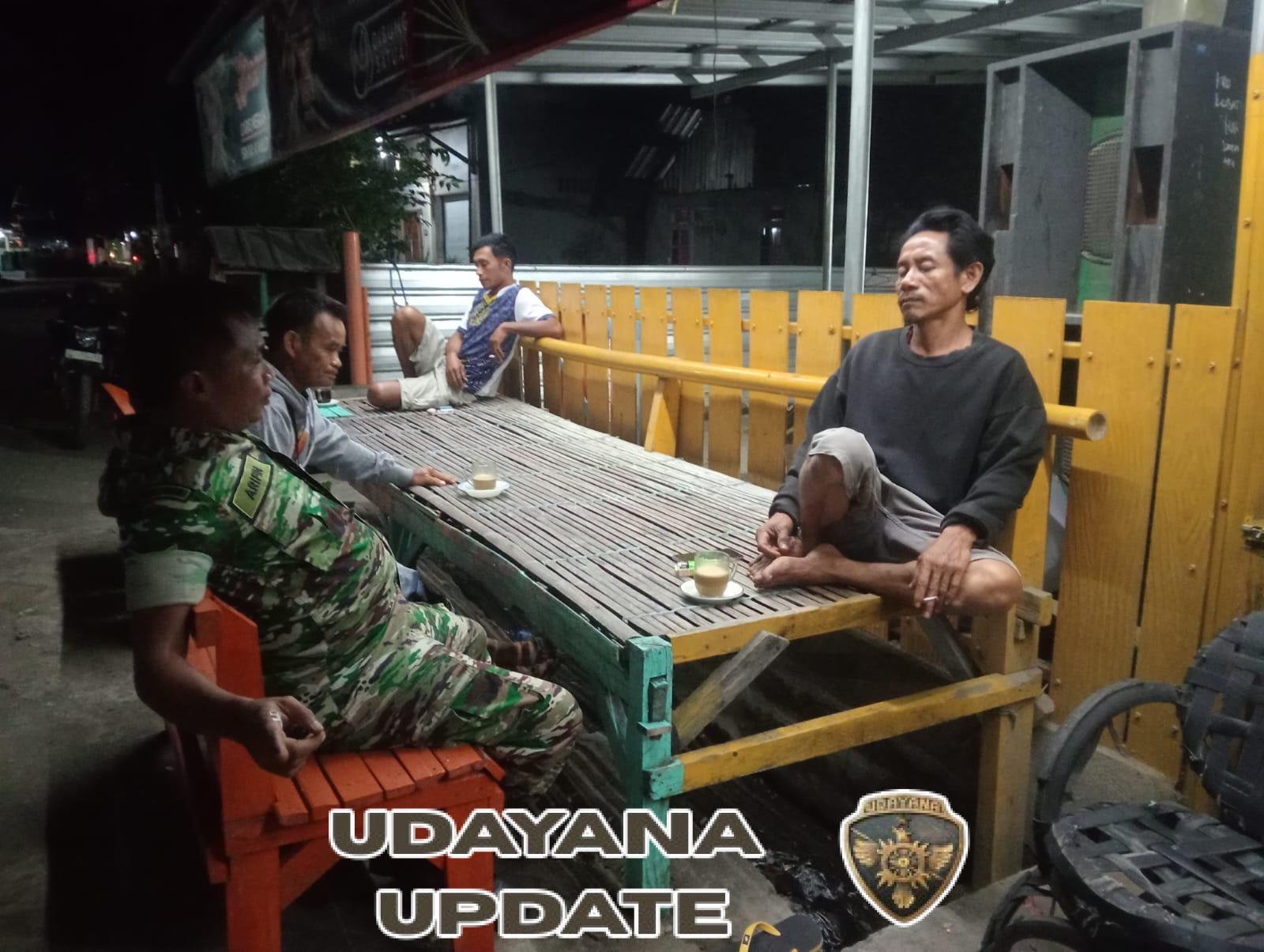 Koramil 1628-04/Poto Tano Gelar Patroli Malam, Tingkatkan Keamanan dan Ketertiban Warga