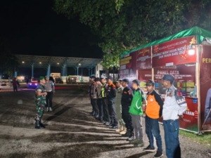 Personel Kodim 1614/Dompu Pimpin Apel Gabungan Pos PAM Terminal Ginte Operasi Ketupat Rinjani 2025