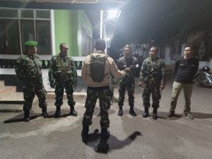Patroli Cipkon Nataru di Dompu, Pasi Ops Kodim 1614/Dompu Ambil Kendali Lapangan