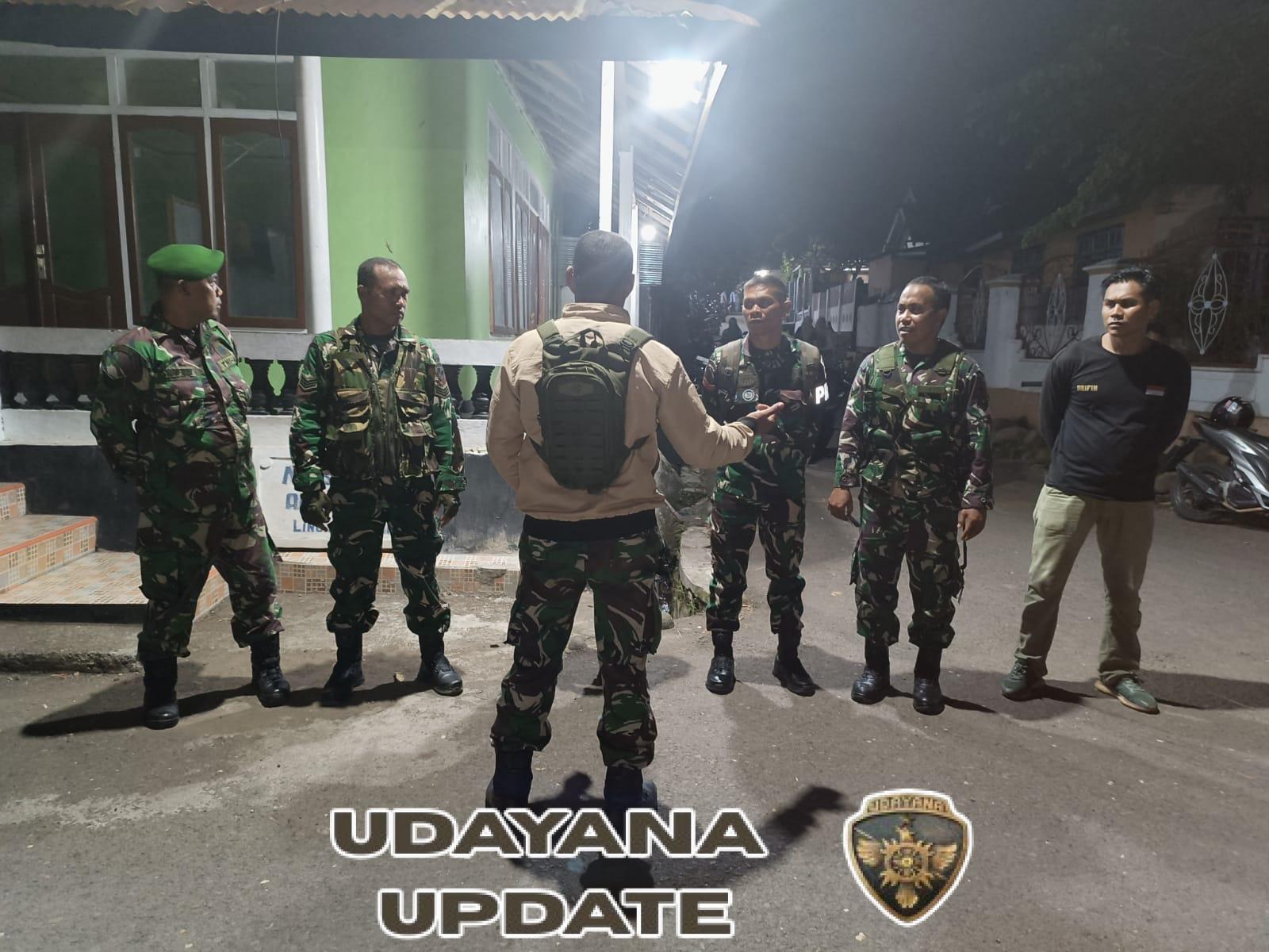 Patroli Cipkon Nataru di Dompu, Pasi Ops Kodim 1614/Dompu Ambil Kendali Lapangan