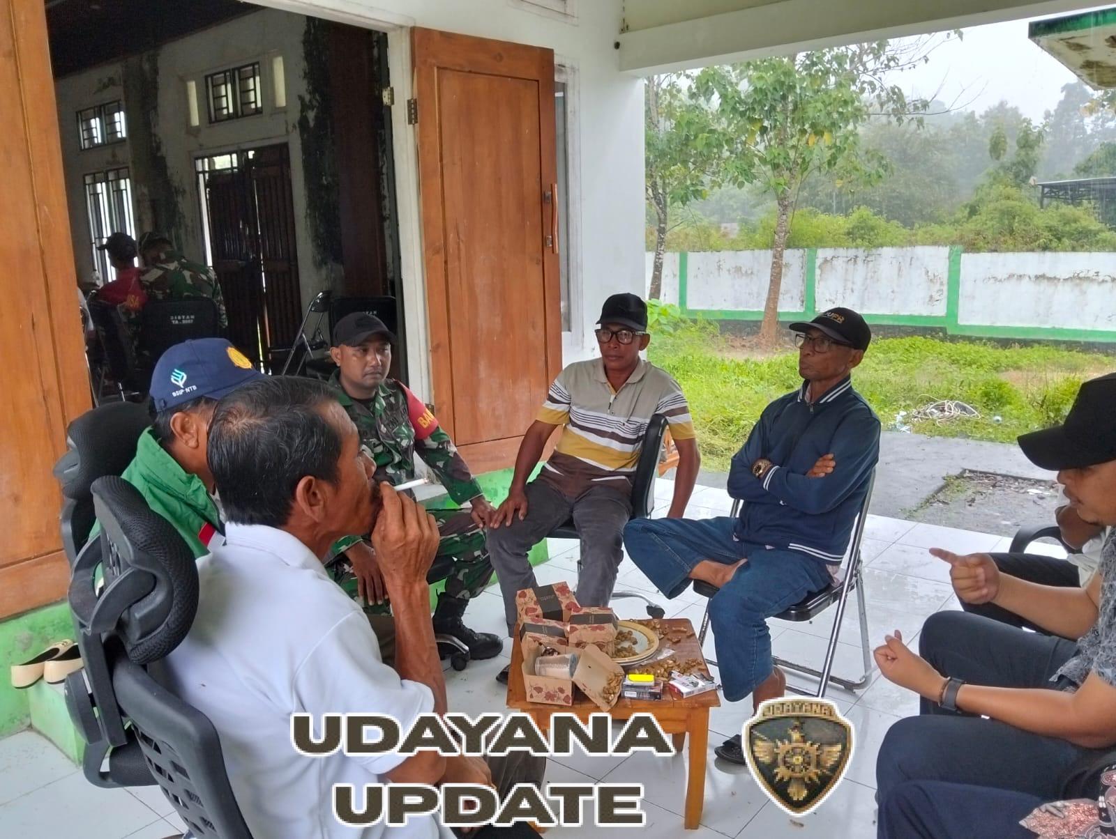 Babinsa Desa Goa Perkuat Kemanunggalan TNI-Rakyat Melalui Komsos