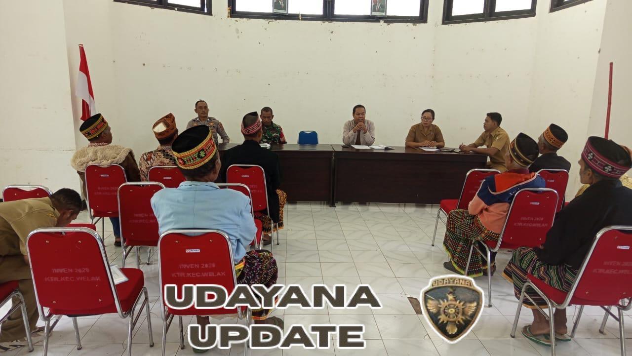 Pjs Danramil 1630-02/Lembor Hadiri Mediasi Sengketa Tanah di Desa Robo