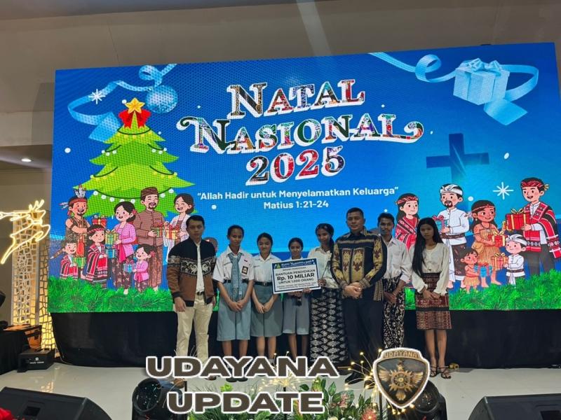 Danrem 161/WS Hadiri Ibadah Natal Nasional 2025, Tegaskan Peran TNI Jaga Persatuan di NTT