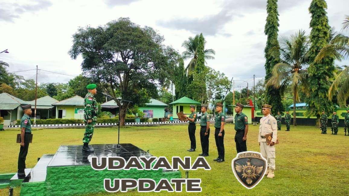Upacara Tujuh Belasan Kodim 1618/TTU Teguhkan Nasionalisme dan Profesionalisme Prajurit di Awal Tahun 2026