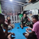Perkuat Kamtibmas, Babinsa Koramil 1614-03/Hu’u Gelar Ronda Malam Bersama Warga