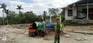 Kopda Faisal Idrus Dampingi Warga dan Siswa SMP Negeri 6, Tingkatkan Kamtibmas di Nangapanda