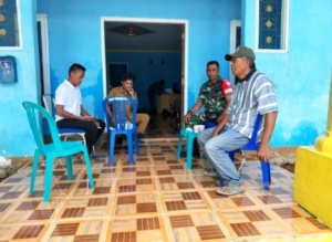 Serka Rifai Laksanakan Komsos untuk Jaga Kondusivitas Wilayah Binaan