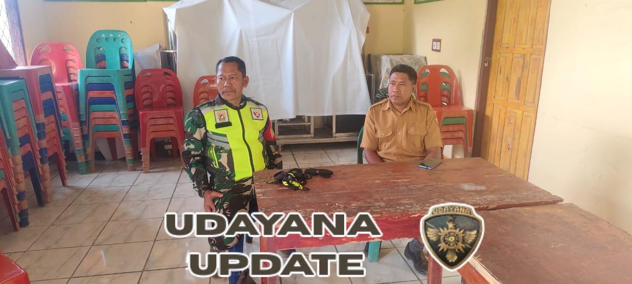 Serka Rahmat Hidayah Pantau Keamanan Pasar Rutin Desa Tendabepa