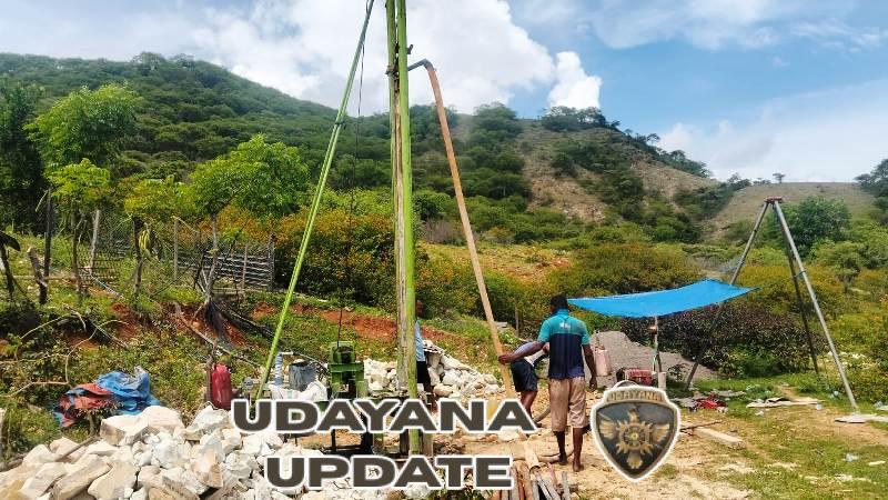 Babinsa Koramil 1625-05/Aesesa Pantau Progres Sumur Bor Kerma BNPB di Kampung Kajulaki