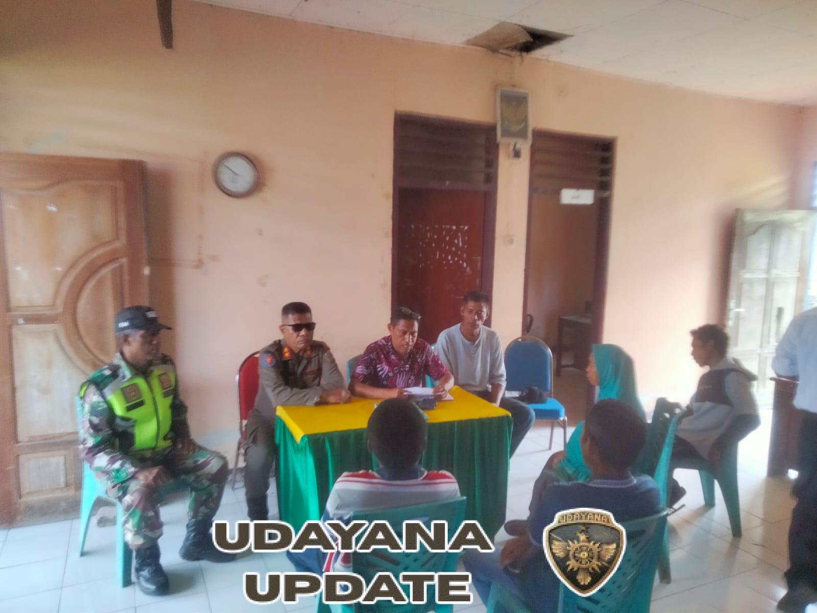 Babinsa Koramil 1625-05/Aesesa Fasilitasi Mediasi Kasus Pengerusakan Tanaman Jagung di Mbay II