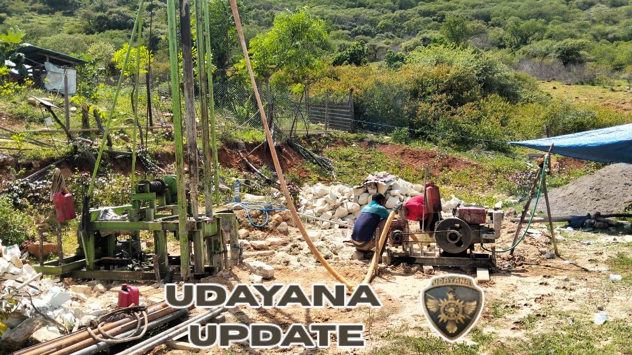 Babinsa Koramil 1625-05/Aesesa Pantau Progres Pembangunan Sumur Bor Kerma BNPB di Kampung Kajulaki