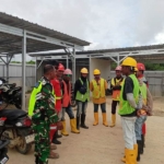 Babinsa Kodim 1627/Rote Ndao Laksanakan Monitoring dan Pengamanan Kawasan Sentra Industri Garam Nasional