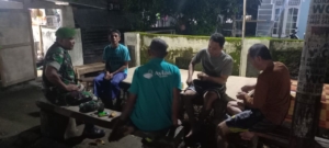 Koramil 1628-02/Sekongkang Intensifkan Patroli Malam, Warga Diimbau Jaga Kamtibmas