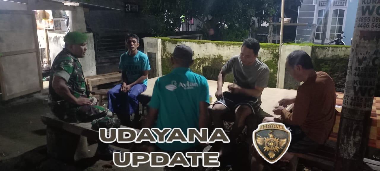 Koramil 1628-02/Sekongkang Intensifkan Patroli Malam, Warga Diimbau Jaga Kamtibmas