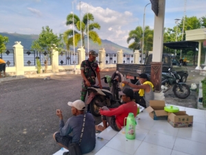 Jaga Kondusifitas Kamtibmas, Babinsa Manggelewa Anjangsana ke Warga