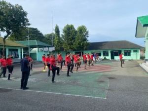 Kodim 1602/Ende Gelar Latihan Pencak Silat Militer untuk Tingkatkan Kemampuan Prajurit
