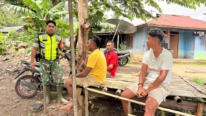 Babinsa Hadir di Tengah Warga, Pamwil dan Komsos Digelar di Desa Hangalande