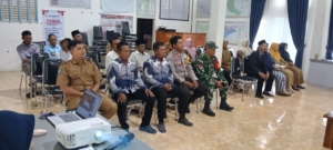 TNI Dukung Pemerintahan Desa, Babinsa Hadiri Pelantikan BPD PAW Desa Lampok