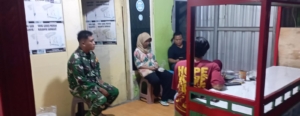 Jaga Kamtibmas, Personel Koramil Taliwang Laksanakan Patroli Malam