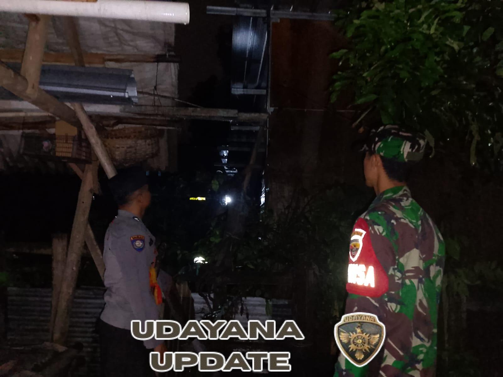 Cuaca Ekstrem di Maluk, Atap Rumah Warga Beterbangan