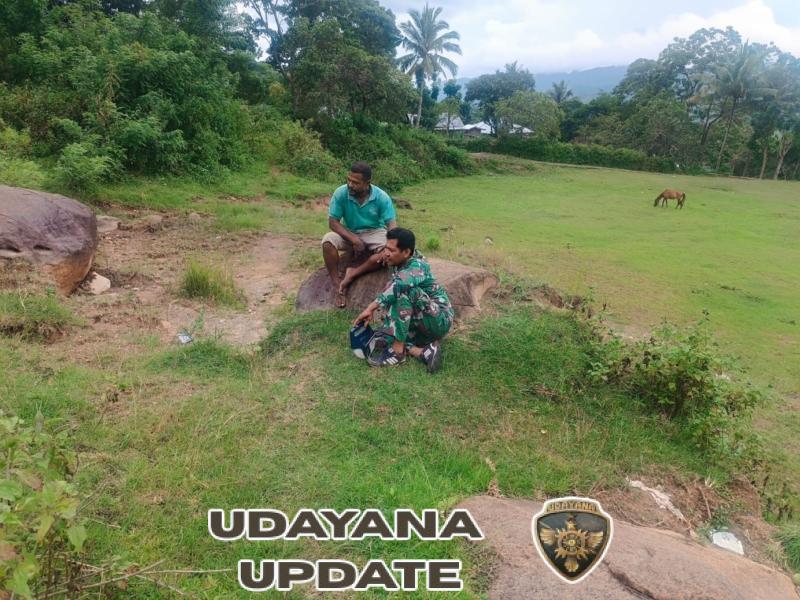 Koramil 1625-03/Boawae Tinjau Lahan Pembangunan Koperasi Merah Putih di Desa Pagomogo