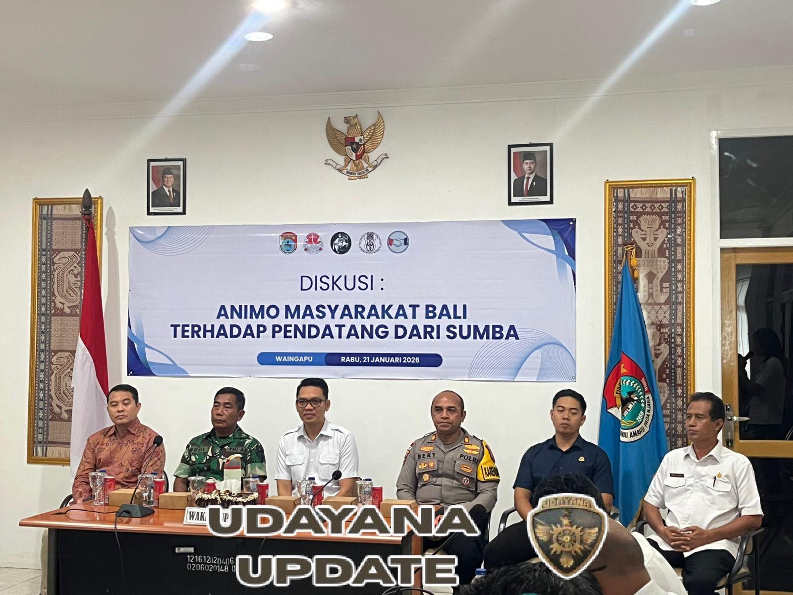 Kodim 1601/Sumba Timur Dukung Dialog Kebersamaan Bali–Sumba