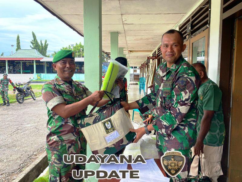 Tingkatkan Kesiapan Tugas, Kodim 1603/Sikka Bagikan Kaporlap