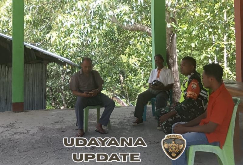 Perkuat Keamanan Wilayah, Babinsa Sunsea Bangun Dialog Humanis Bersama Warga