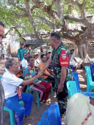 Koptu Abd Syukur Kasim Ajak Warga Peduli Keamanan dan Kebersihan Lingkungan