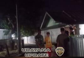 Koramil Jereweh Gelar Patroli Malam, Imbau Pemuda Jaga Kebersihan dan Keamanan