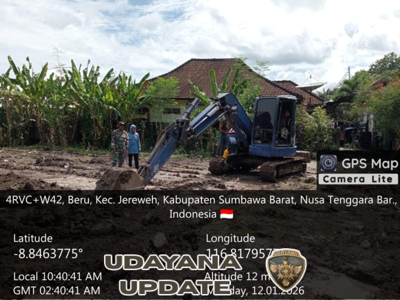 Babinsa Dasan Anyar Lakukan Pengawasan Koperasi Merah Putih