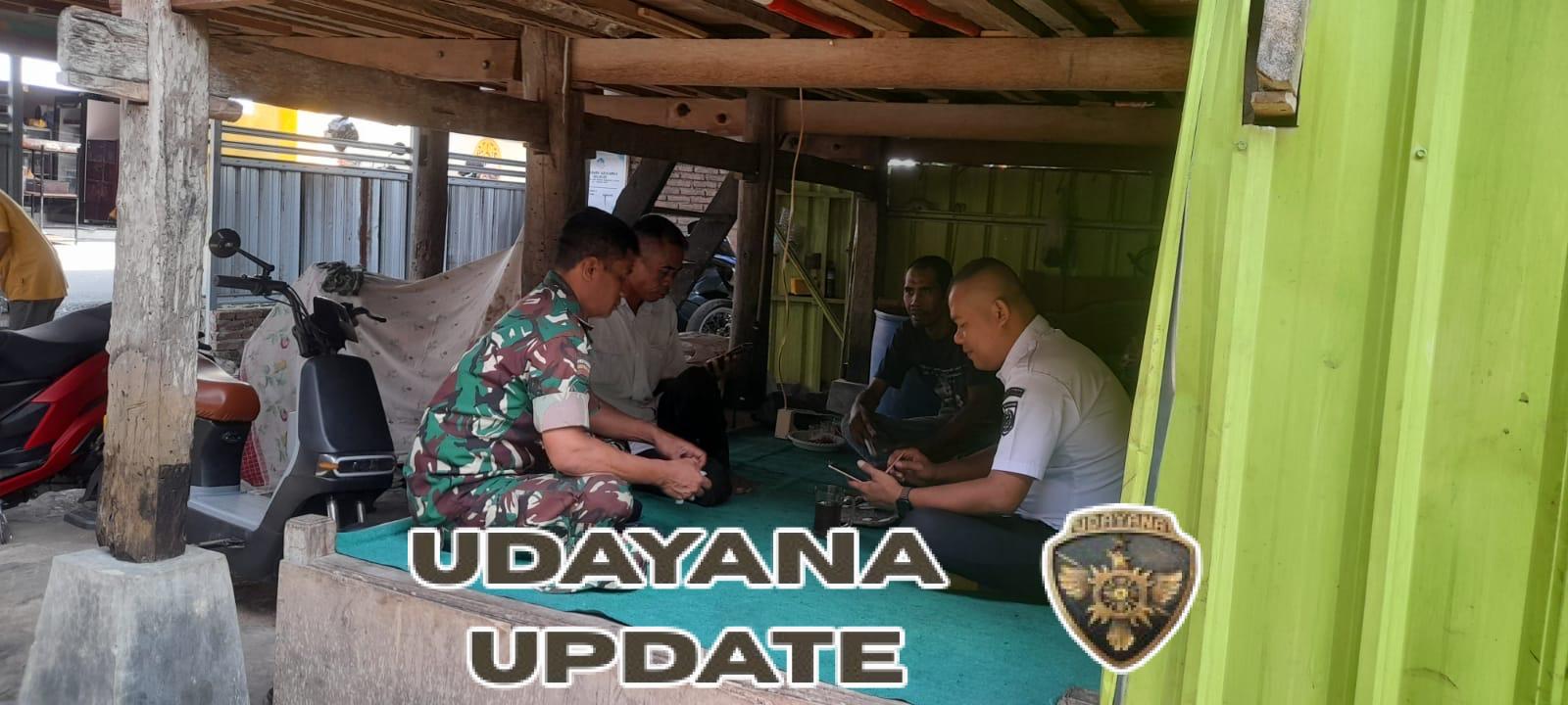 Babinsa Koramil 1628-03/Seteluk Pererat Silaturahmi Melalui Komsos Bersama Warga