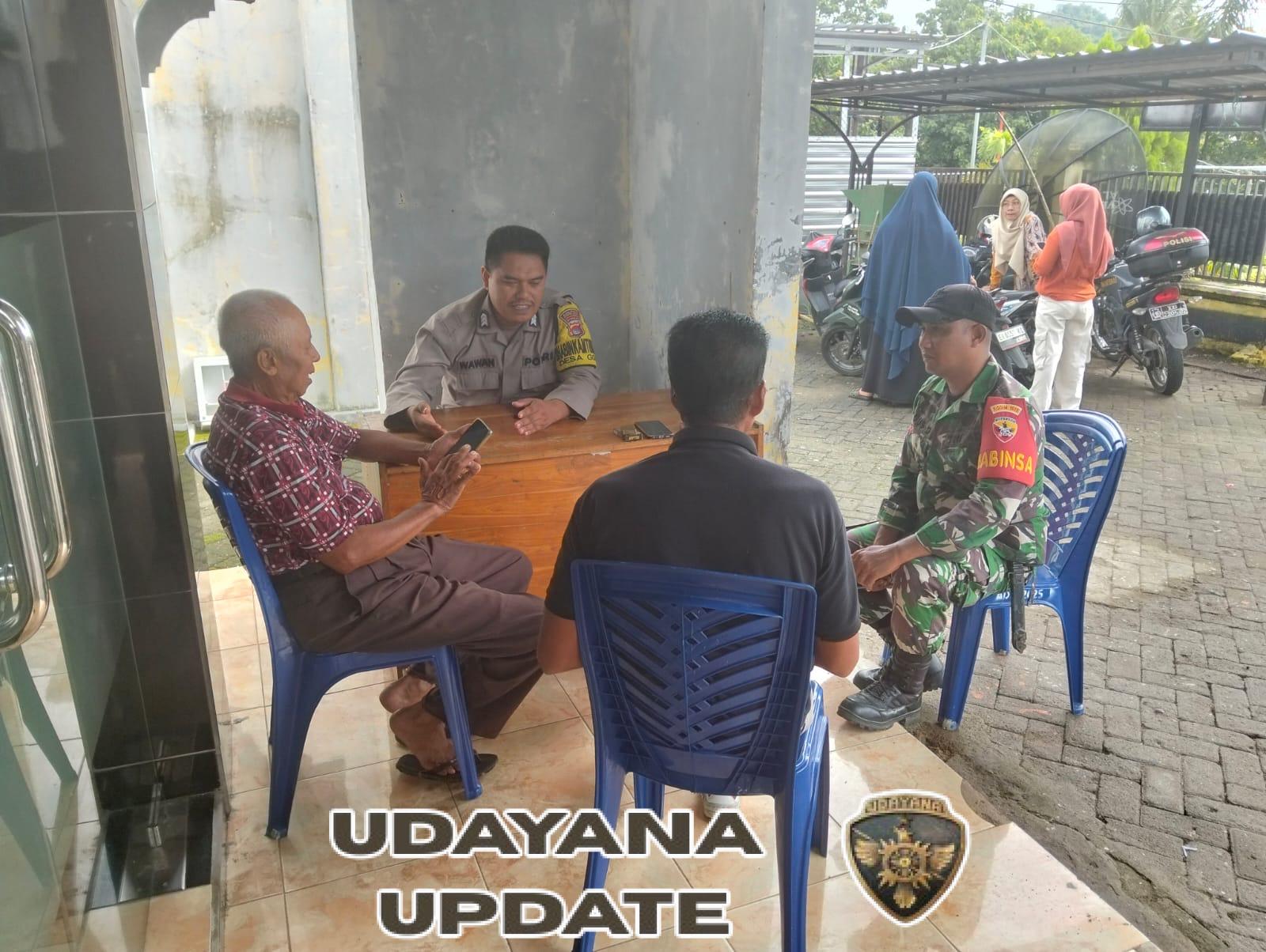 Babinsa Desa Goa Laksanakan Komsos untuk Perkuat Kemitraan dengan Masyarakat