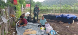 Babinsa Desa Senayan Monitoring Pembangunan Koperasi Merah Putih, Kegiatan Berjalan Aman dan Lancar