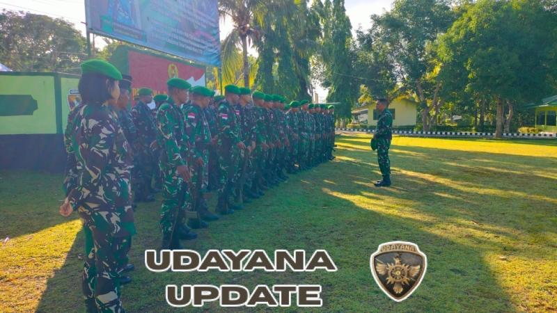 Pengarahan Pasi Intel Kodim 1618/TTU, Personel Diingatkan Hindari Pelanggaran