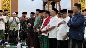 Pererat Silaturahmi, Yonarmed 12 Kostrad Ikuti Isra’ Mi’raj Bersama NU Atambua