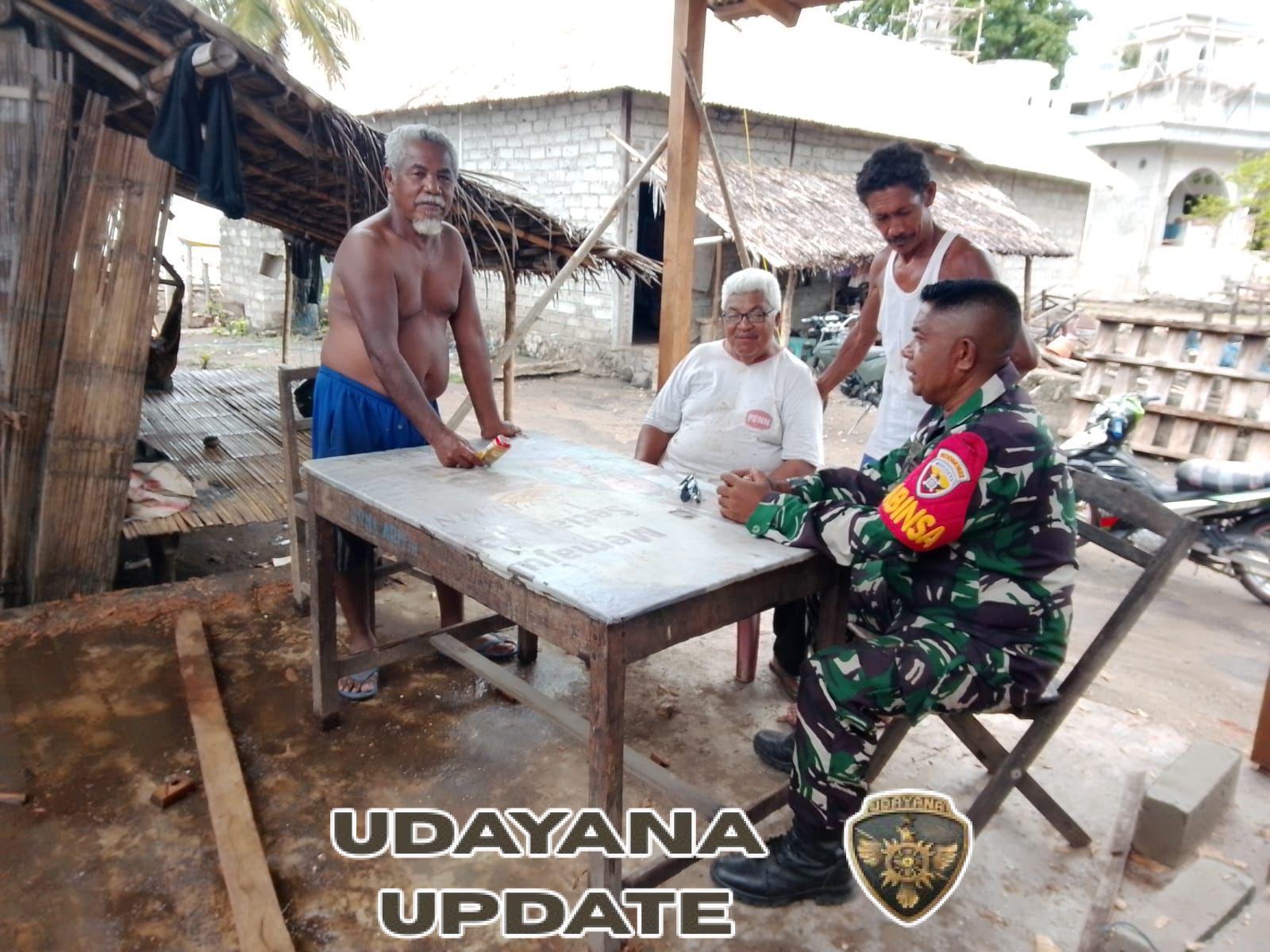 Serda Rahmad Bao Ajak Pemuda Desa Pandai Jauhi Perilaku Negatif