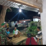 Koramil 1628-03/Seteluk Gelar Patroli Malam Jaga Kamtibmas