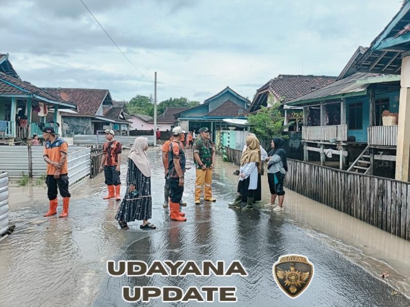 Camat Sekongkang dan BPBD Tinjau Langsung Lokasi Banjir di Desa Tongo