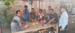 Babinsa Desa Pekat Hadiri Acara Penerimaan Mahar Warga Binaan