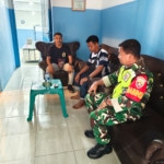 Babinsa Koramil 1602-04/Maurole Gelar Pamwil dan Komsos di Desa Loboniki