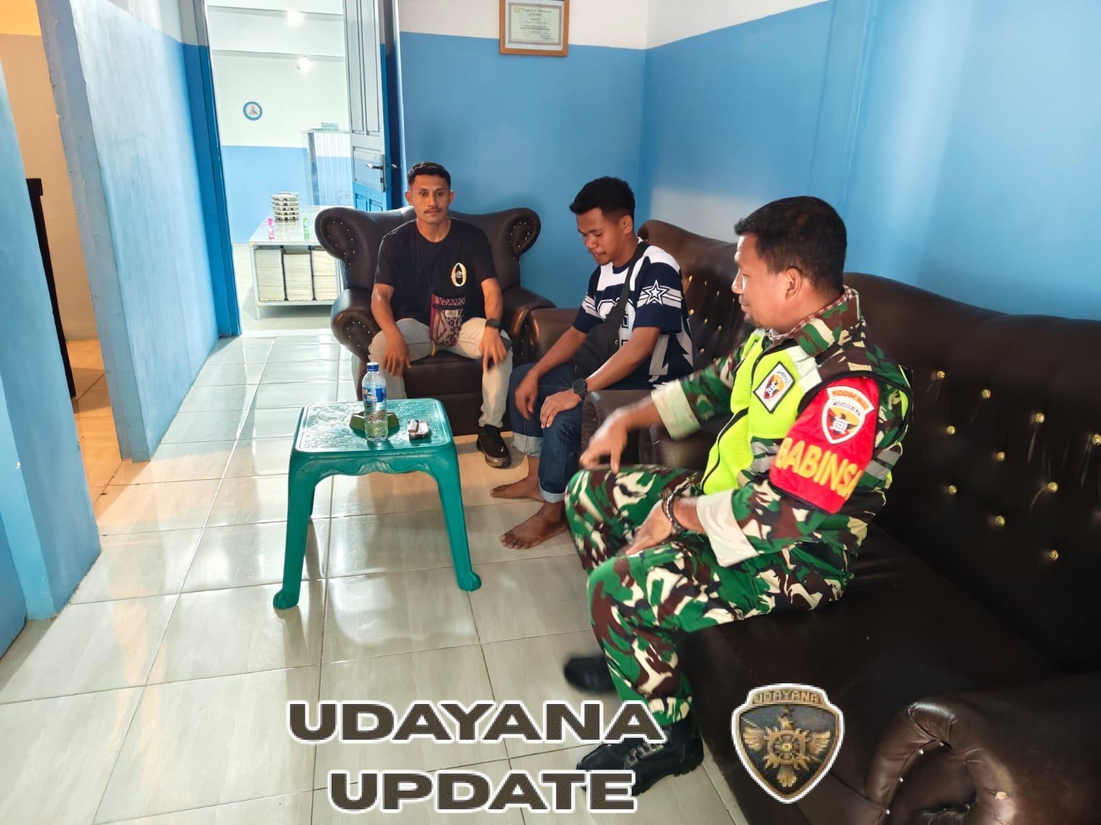 Babinsa Koramil 1602-04/Maurole Gelar Pamwil dan Komsos di Desa Loboniki