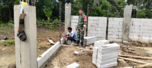 Babinsa Koramil 1630-01/Komodo Dampingi Pembangunan KDKMP di Wae Kelambu dan Nggorang