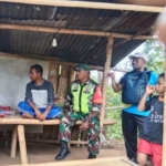 Babinsa Koramil 1602-04/Maurole Monitoring Pamwil dan Komsos di Desa Nida