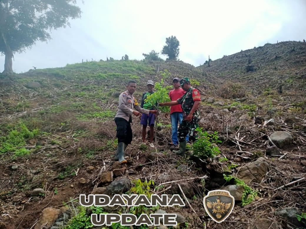 Babinsa Woko Bersama Bhabinkamtibmas Mediasi Sengketa Lahan Warga