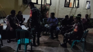 Koramil 1628-02/Sekongkang Intensifkan Patroli Malam Jaga Kamtibmas Akhir Tahun