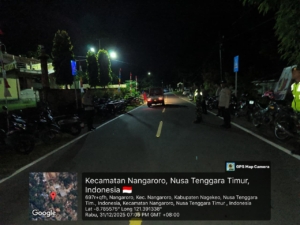 Posramil Nangaroro Koramil 1625-03/Boawae Amankan Misa Malam Tahun Baru 2026