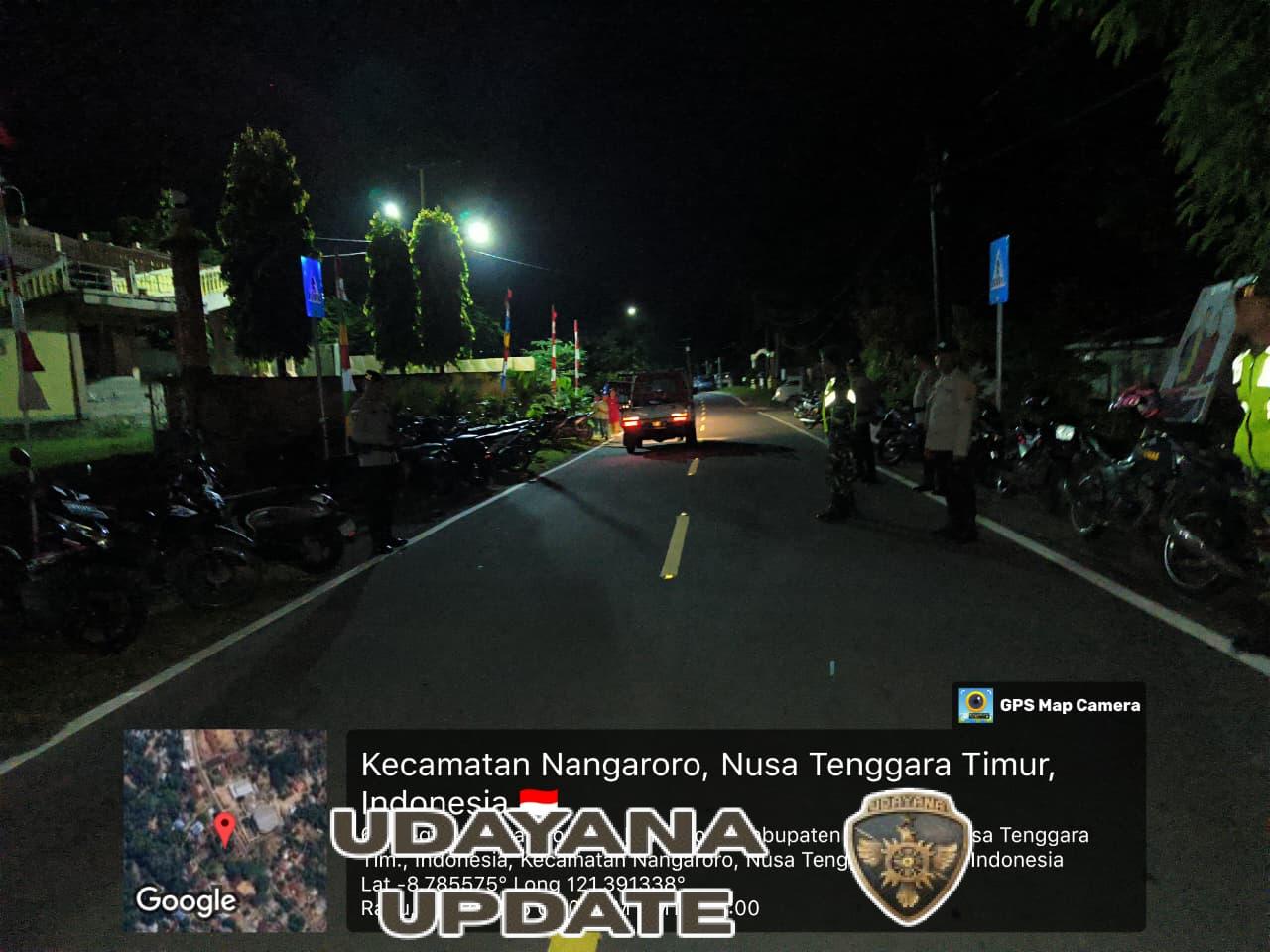 Posramil Nangaroro Koramil 1625-03/Boawae Amankan Misa Malam Tahun Baru 2026