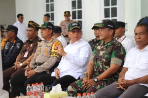 Apel Gelar Pasukan Pengamanan Malam Tahun Baru 2026 Kota Bima Berjalan Khidmat