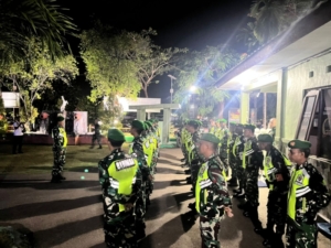 Dandim 1601/Sumba Timur Pimpin Patroli Malam Sambut Tahun Baru 2026